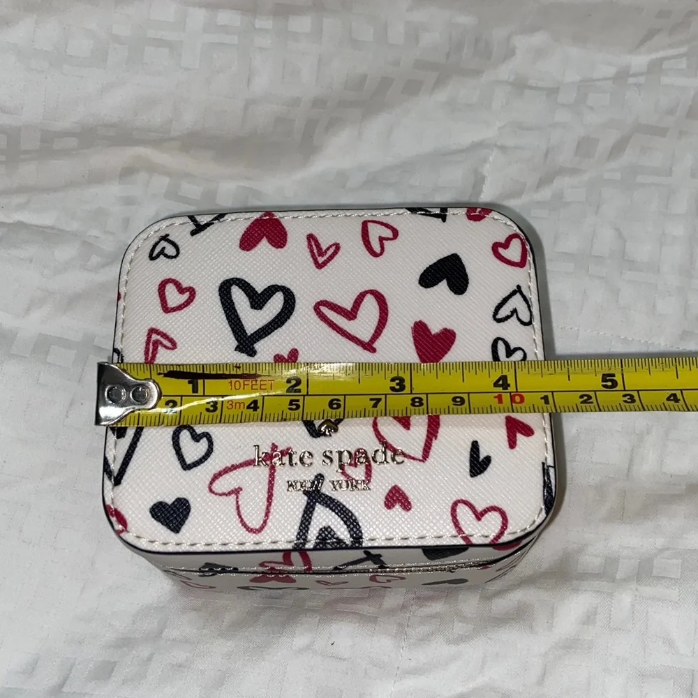 Nib Kate Spade Scribble Heart Staci Boxed Jewelry Holder
